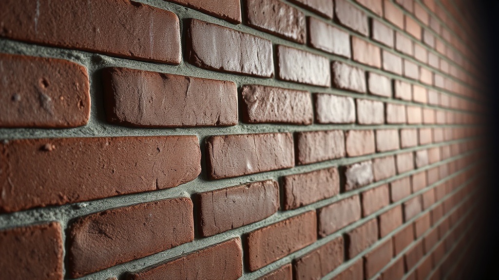 Skilled masonry contractor packing fresh mortar into a tuckpointing joint.