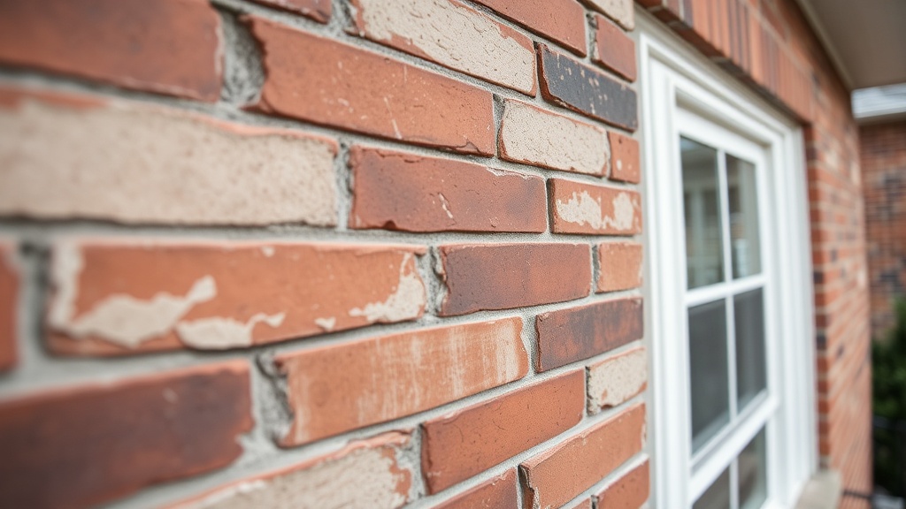 Before: Spalled Brick Replacement - 1940s Chicago Bungalow