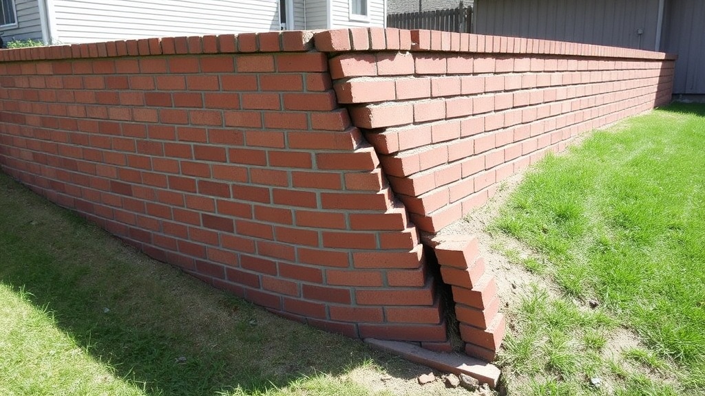 Before: Retaining Wall Rebuild - Highland Park Residential